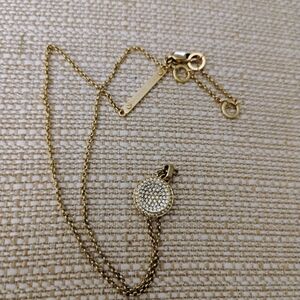 Michael Kors Crystal Toggle pendant Necklace